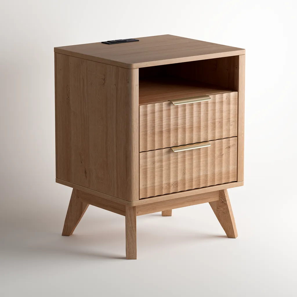Liberty Bedside Table - Natural