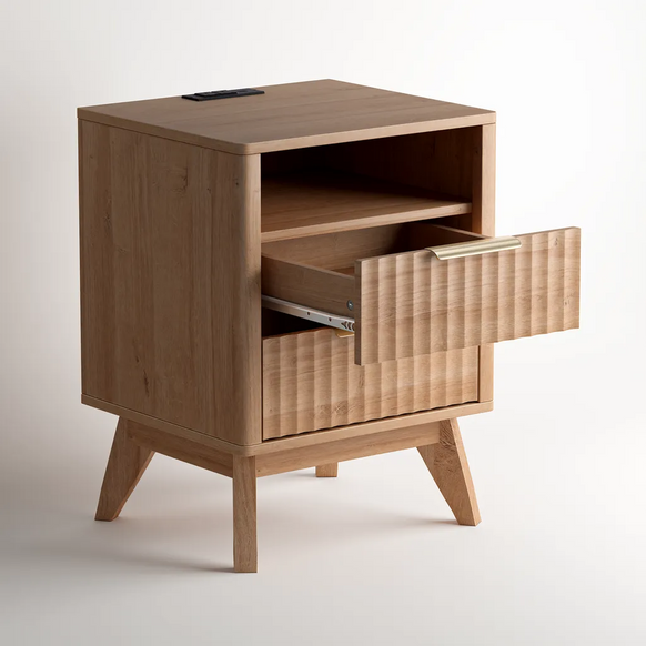 Liberty Bedside Table - Natural