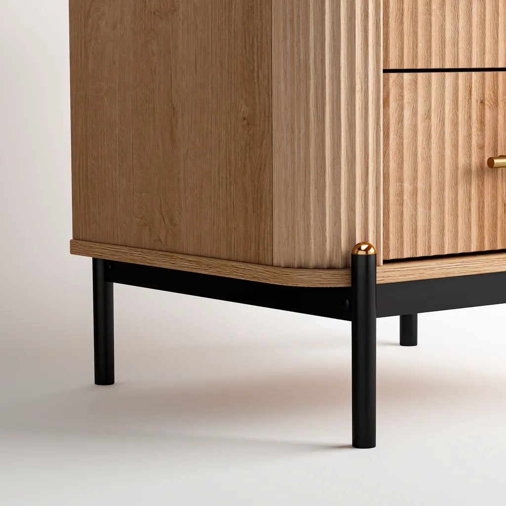 Windsor Bedside Table - Natural