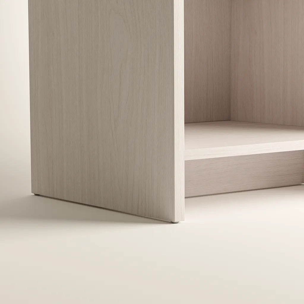 Aero Bedside Table - White