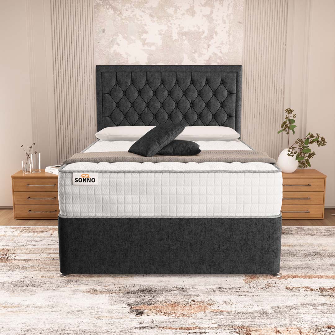 Madrid Chesterfield Divan Bed