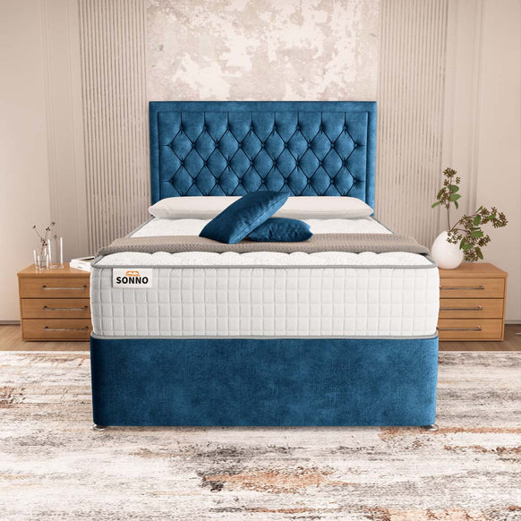 Madrid Chesterfield Divan Bed