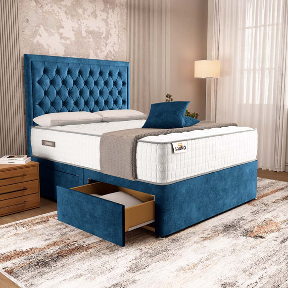 Madrid Chesterfield Divan Bed