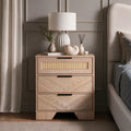 Mayfair Bedside Table - Natural