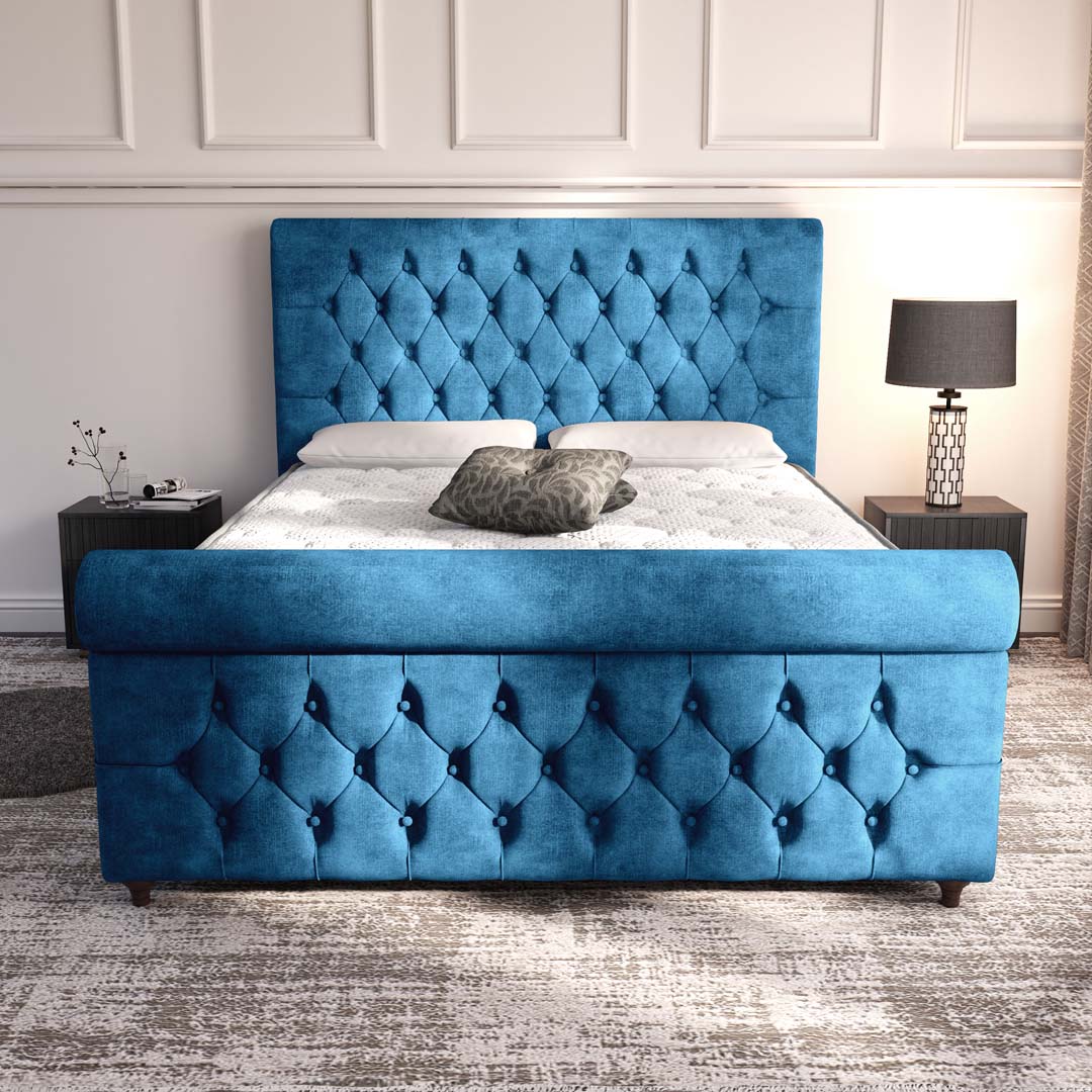 Melbourne Upholstered Ottoman Bed