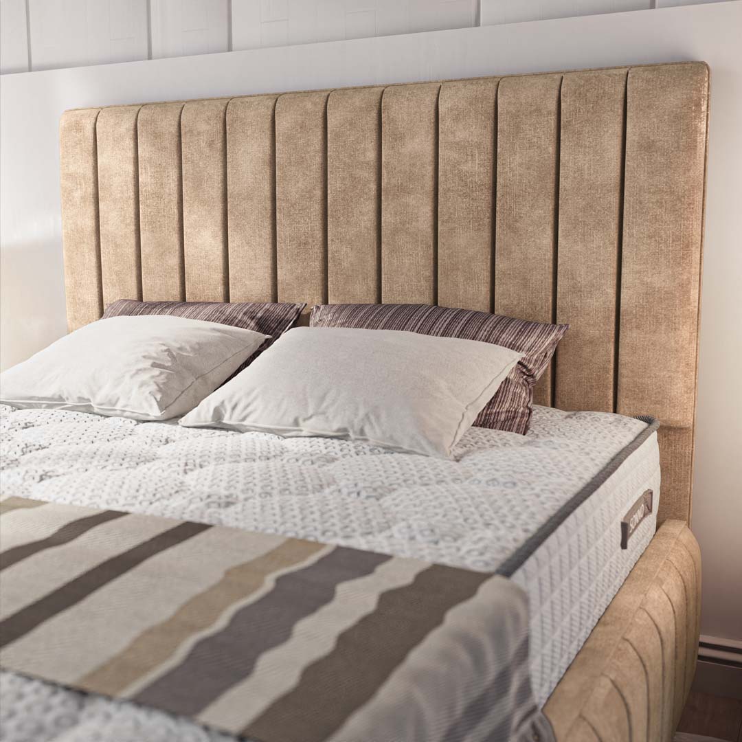 Milan Upholstered Ottoman Bed