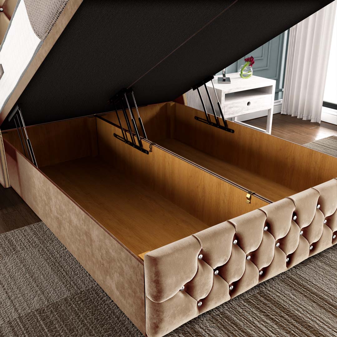 Monaco Ottoman Divan Bed