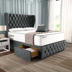Charcoal Chenille