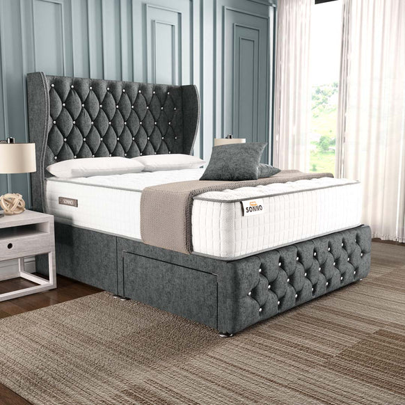 Monaco Wingback Divan Bed