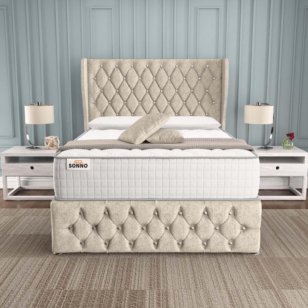 Monaco Wingback Divan Bed