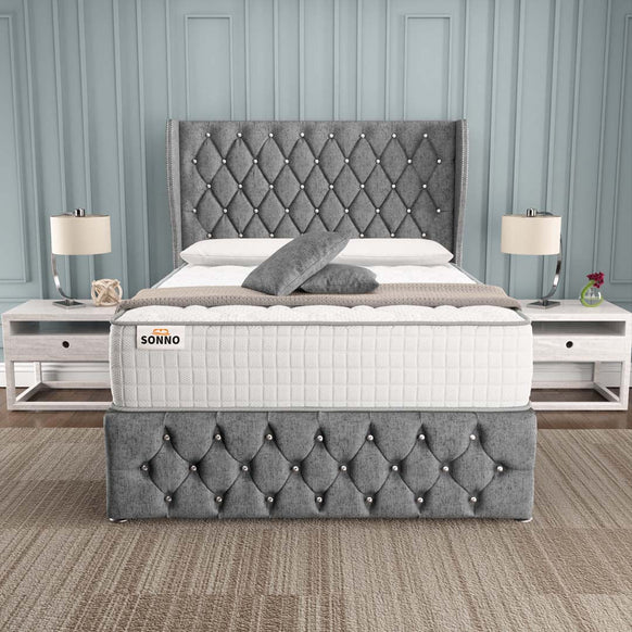 Monaco Wingback Divan Bed