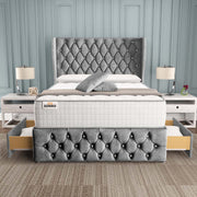 Monaco Wingback Divan Bed