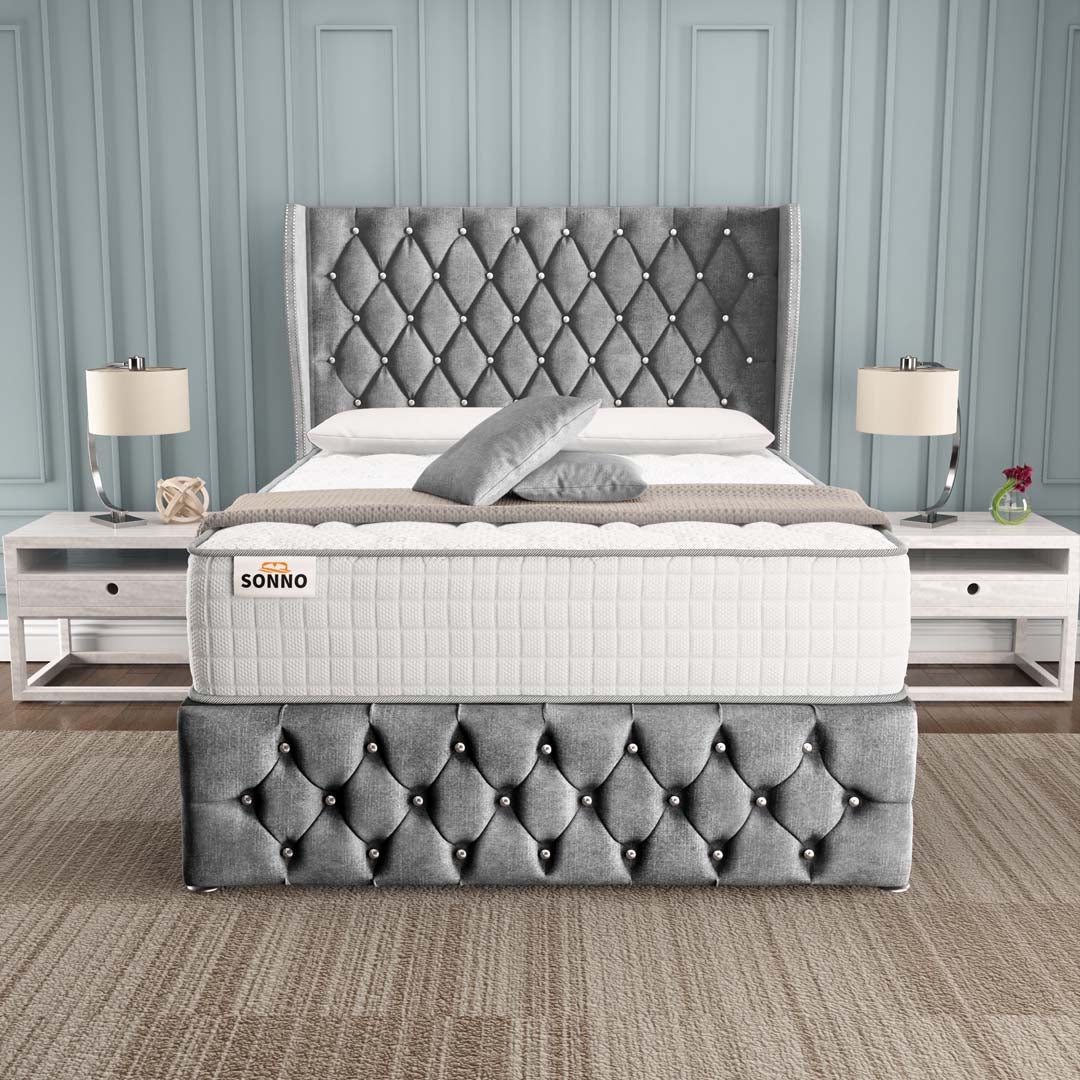Monaco Wingback Divan Bed