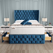 Monaco Wingback Divan Bed