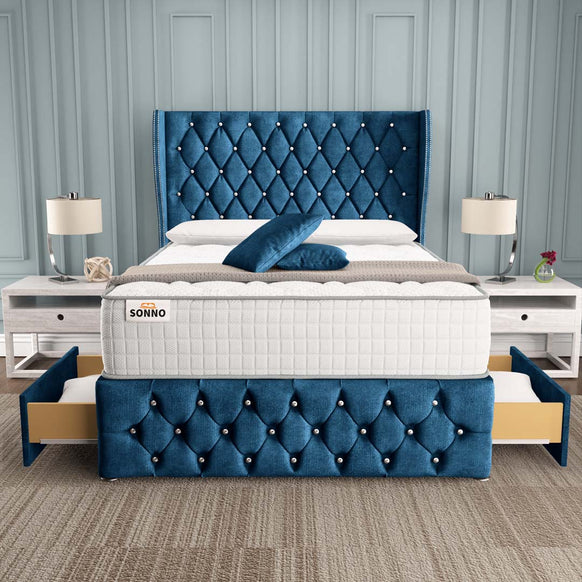 Monaco Wingback Divan Bed
