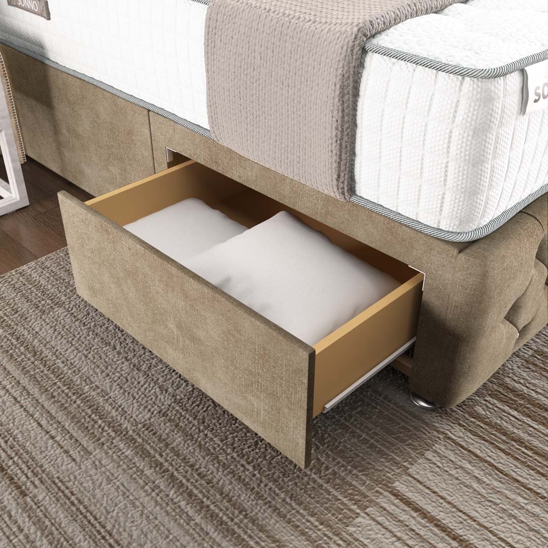 Monaco Wingback Divan Bed