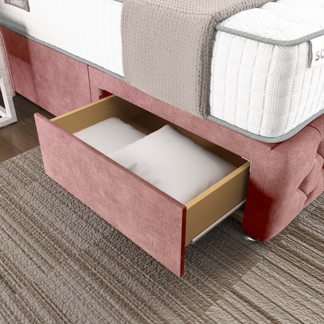 Monaco Wingback Divan Bed