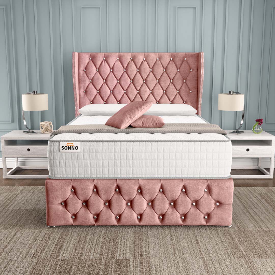 Monaco Wingback Divan Bed
