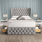 Monaco Wingback Divan Bed