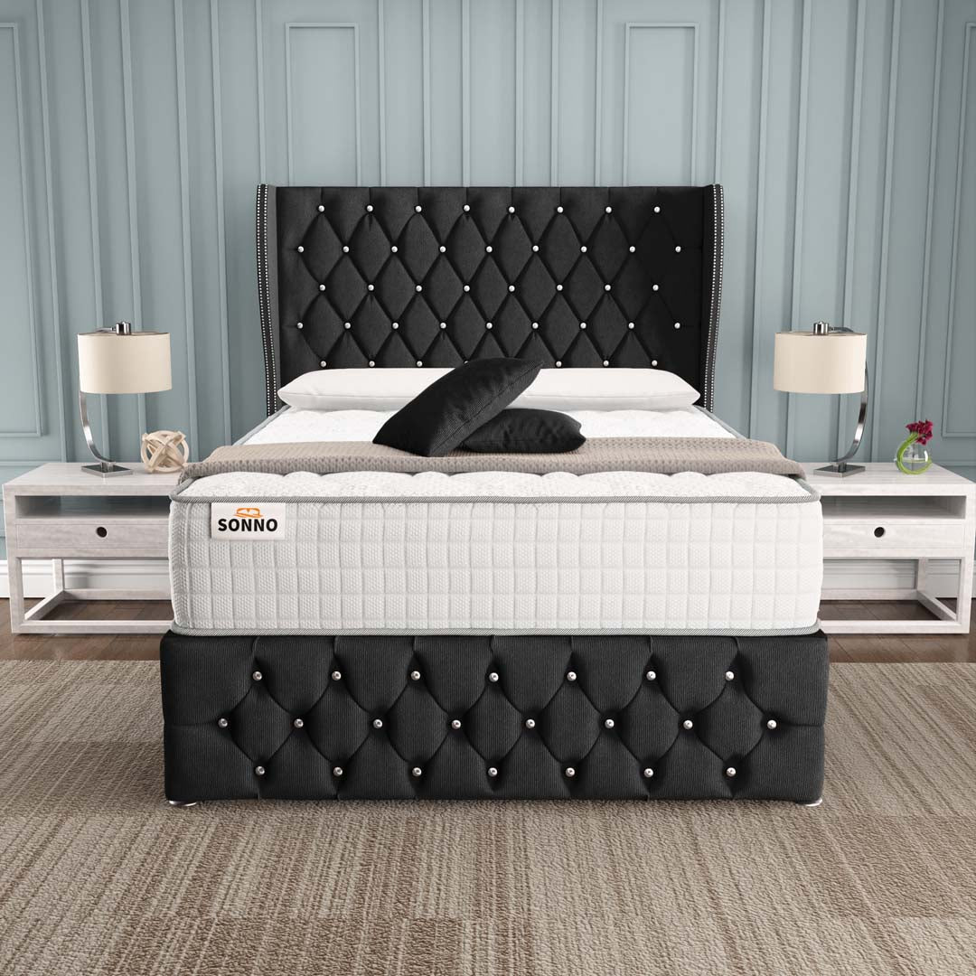 Monaco Wingback Divan Bed