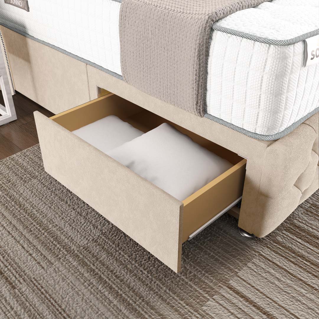 Monaco Wingback Divan Bed