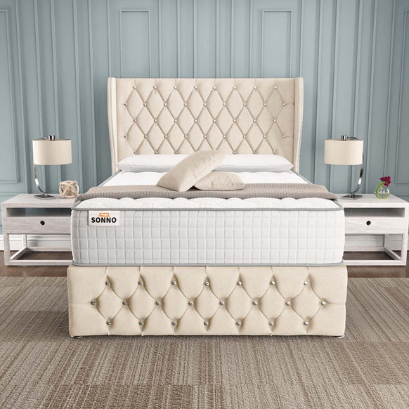 Monaco Wingback Divan Bed