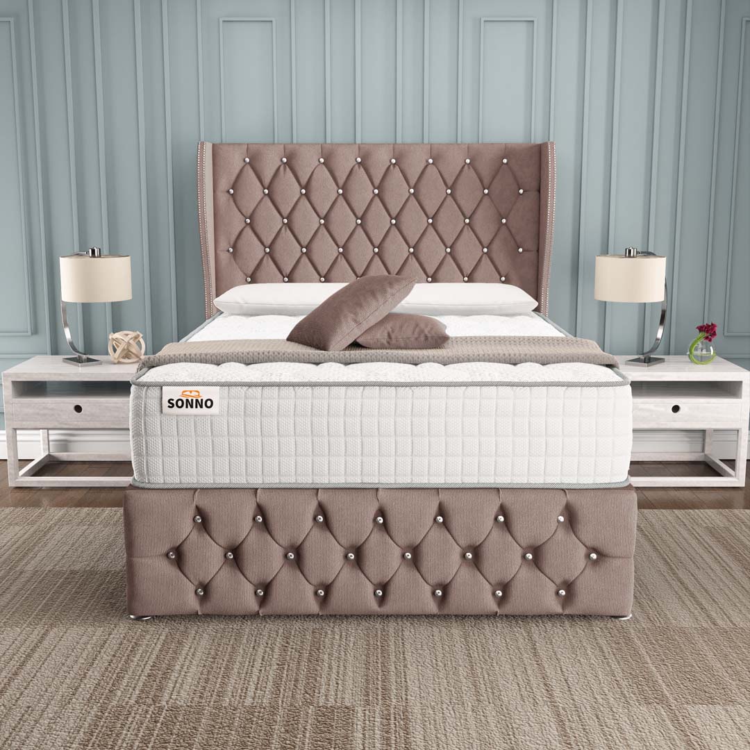 Monaco Wingback Divan Bed