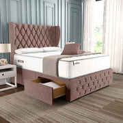 Monaco Wingback Divan Bed