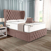 Monaco Wingback Divan Bed