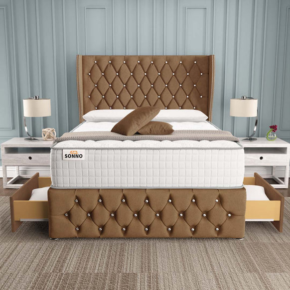 Monaco Wingback Divan Bed