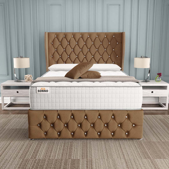Monaco Wingback Divan Bed