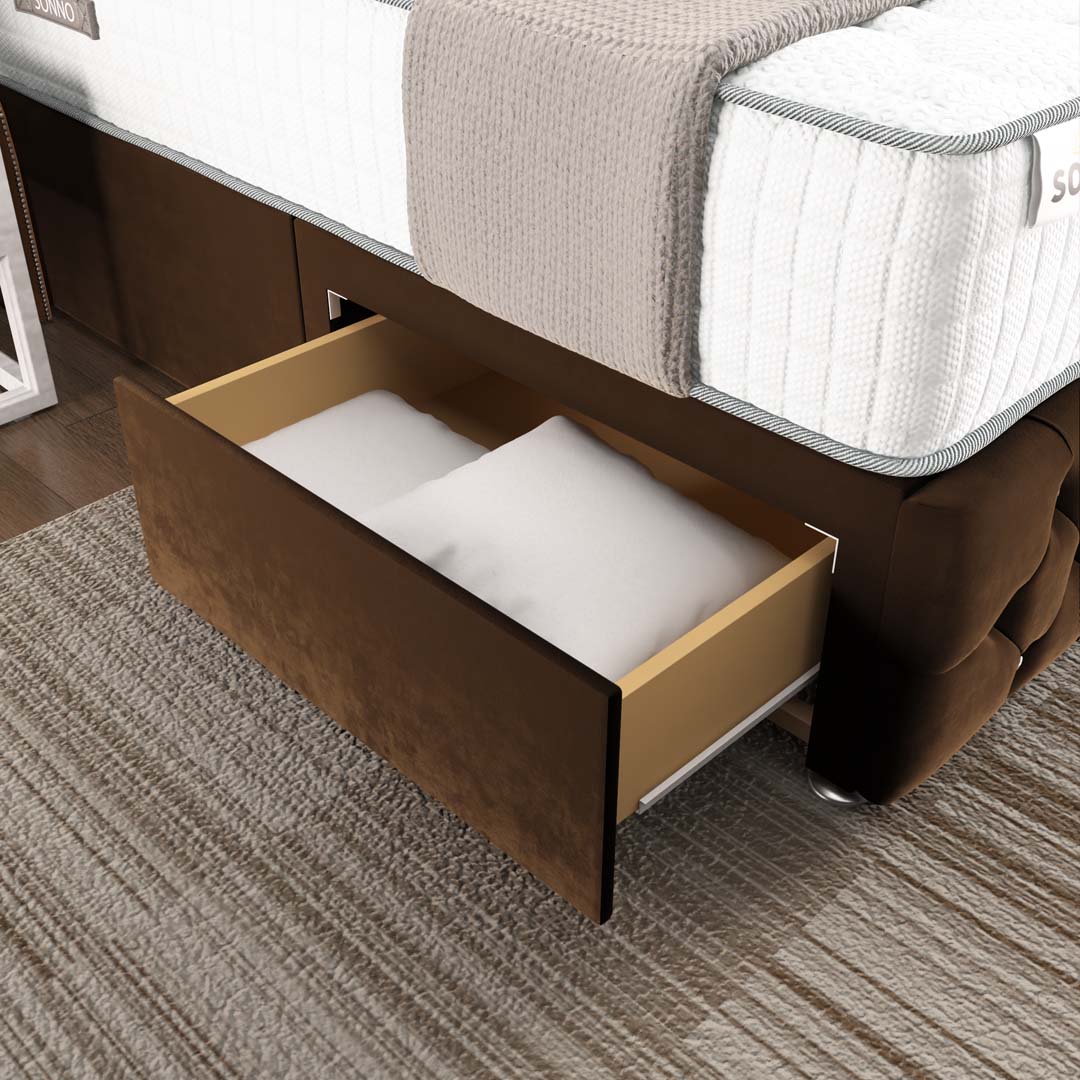 Monaco Wingback Divan Bed