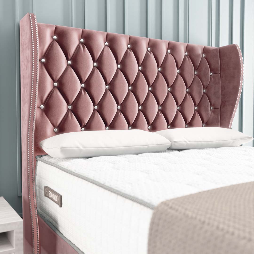 Monaco Wingback Divan Bed
