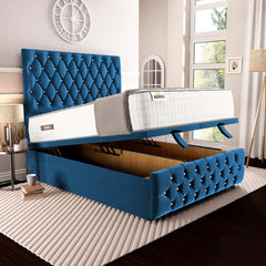 Blue Plush Velvet