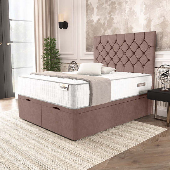 Seville Chesterfield Ottoman Divan Bed