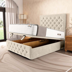 Cream Plush Velvet