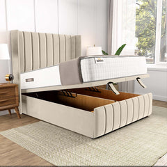 Cream Plush Velvet
