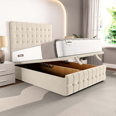 Cream Plush Velvet