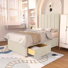 Cream Plush Velvet