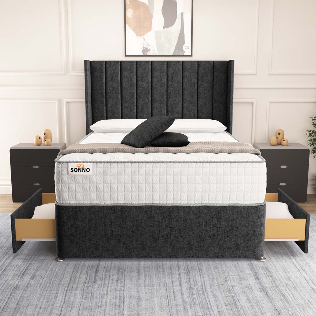 Prague Wingback Divan Bed