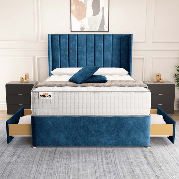 Prague Wingback Divan Bed
