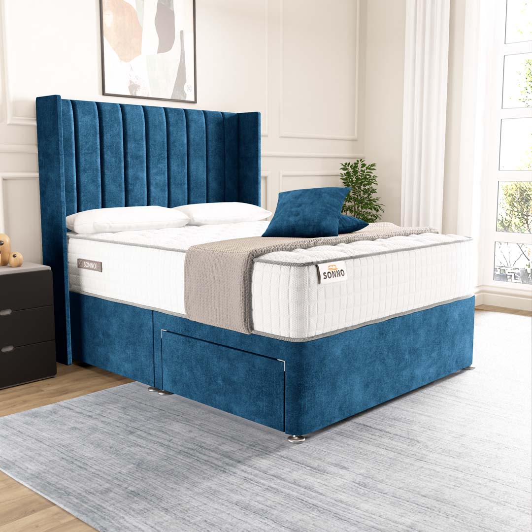 Prague Wingback Divan Bed