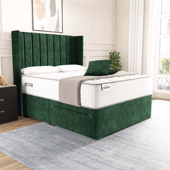 Prague Wingback Divan Bed