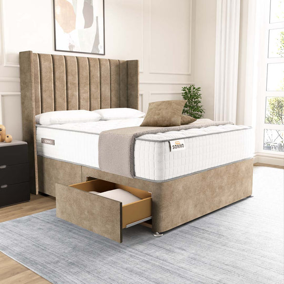 Prague Wingback Divan Bed