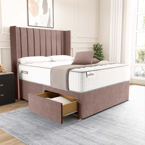 Prague Wingback Divan Bed