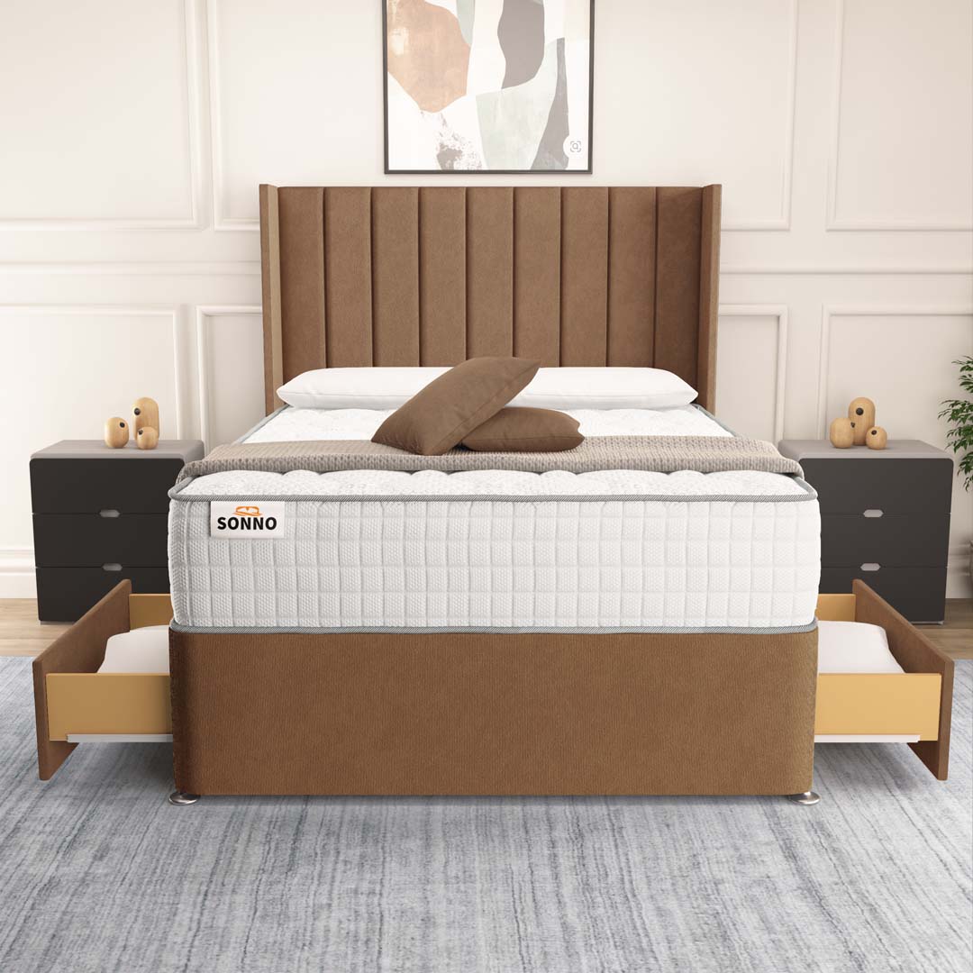 Prague Wingback Divan Bed