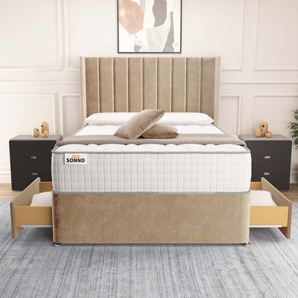 Prague Wingback Divan Bed