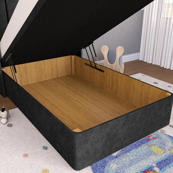 Prague Kids Wingback Ottoman Divan Bed