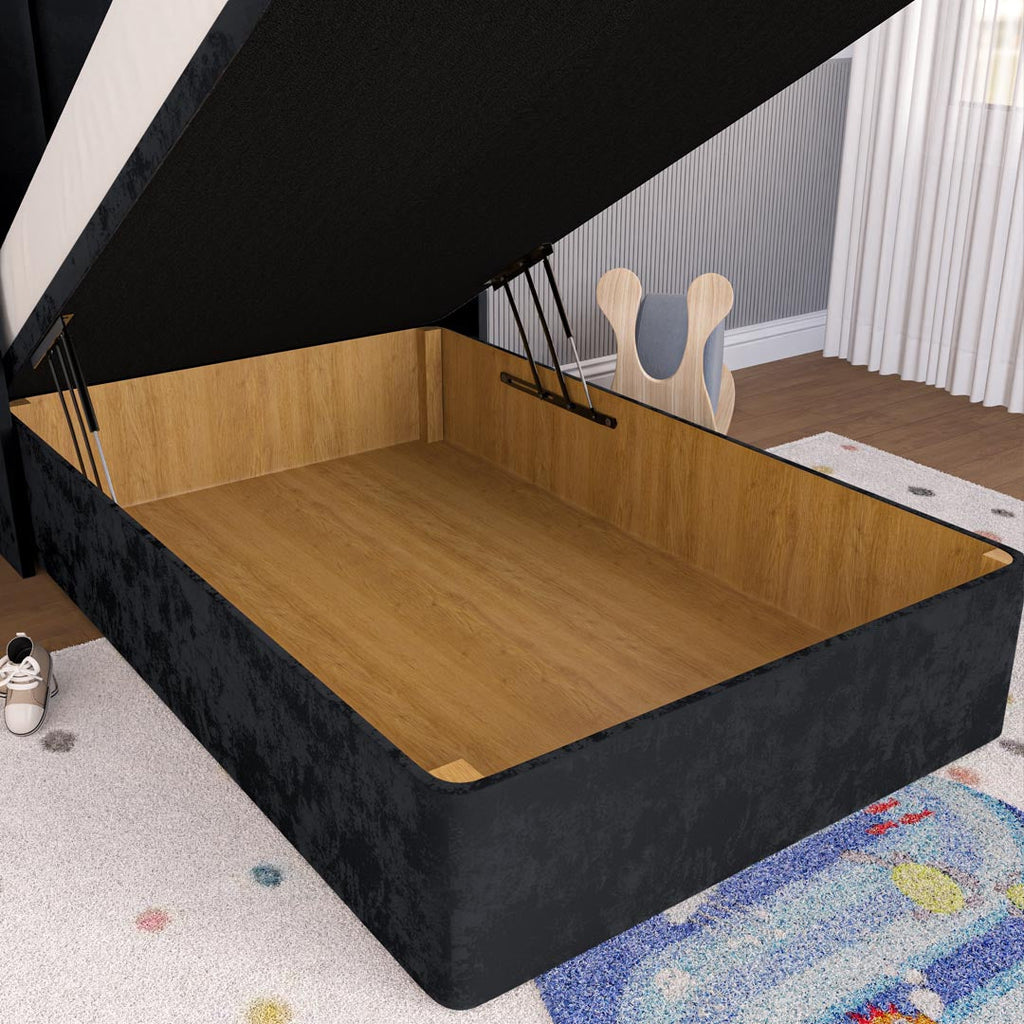 Prague Kids Wingback Ottoman Divan Bed