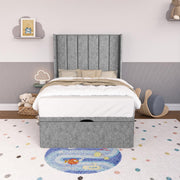Prague Kids Wingback Ottoman Divan Bed